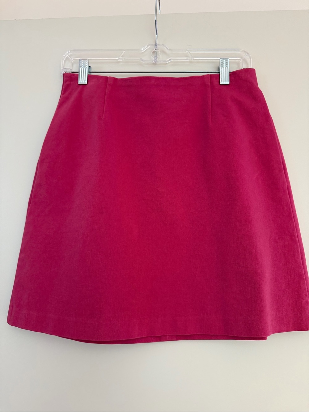 Uniqlo Bright Fuchsia A-Line Skirt